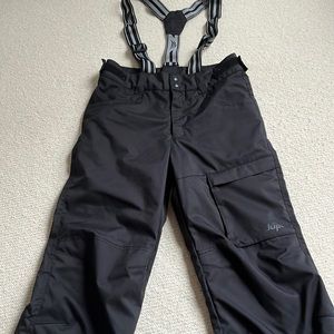 Boys JUPA ski pants with detachable suspenders